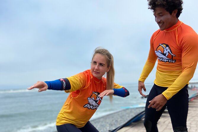 Beginner Surf Lesson in Lima, Perú - Gear and Fit: What You Get and How to Use It