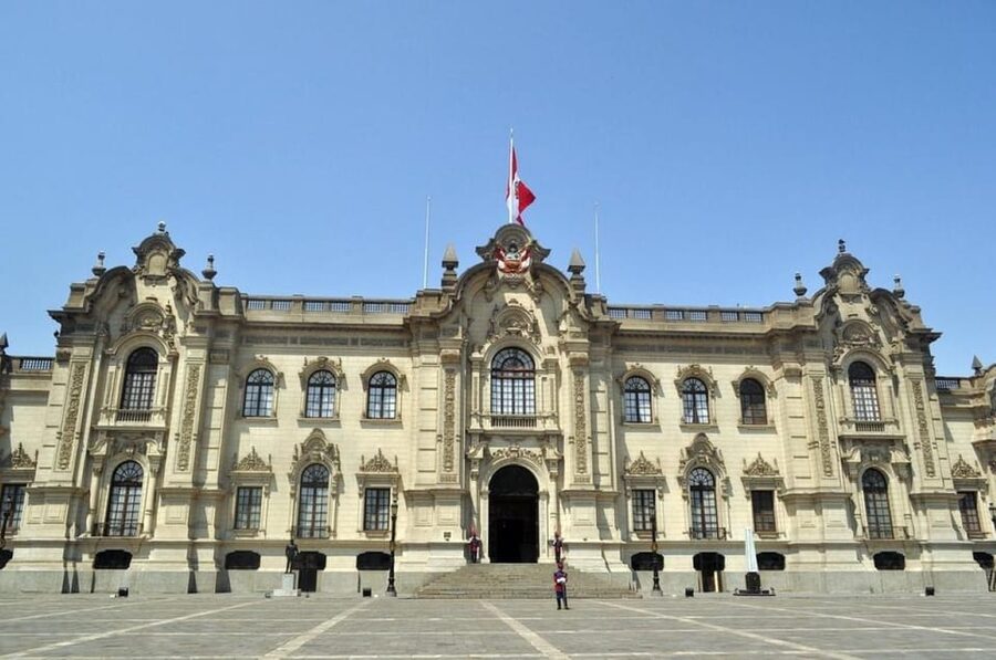 City Tour Colonial and Modern Lima Half Day Plus Ticket - Plaza San Martín and the Bolívar Hotel: colonial architecture in plain sight