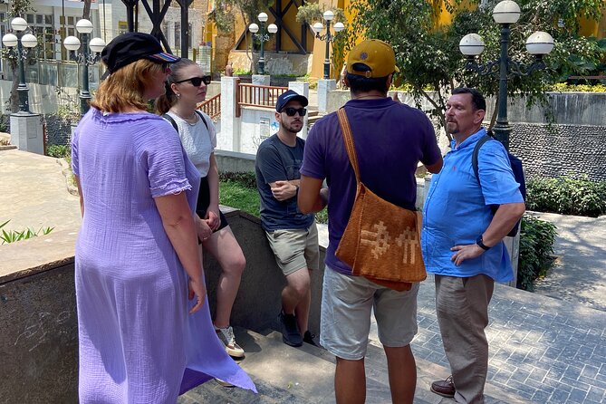 Colorful Barranco Tour and Street Art - Stop 3: 28 de Julio Avenue—Chicha Art, Magic, and a Fish-Map