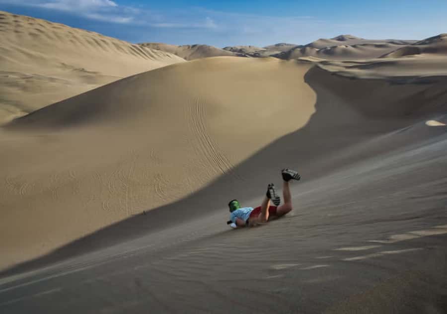 From Lima 2 days 1 night, Ballestas,Huacachina & Nazca lines - After landing: back to the hotel, then bus to Lima (or Arequipa)