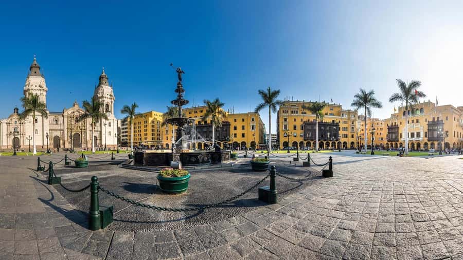 From Lima : 360° Panoramic Bus - Huaca Pucllana and Ancestral Lima: the sacred-site mood shift