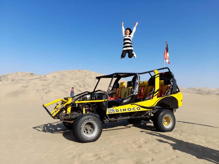 From Lima: Ballestas Islands, Huacachina with buggy Economic - Paracas quick break, then straight to the marina