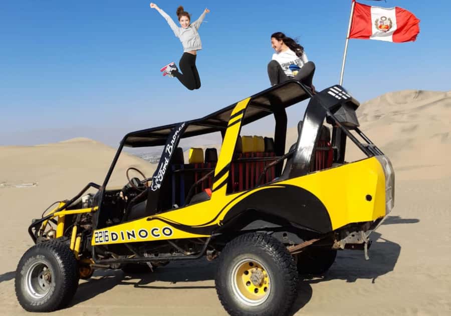 From Lima: Ballestas Islands, Huacachina with buggy Economic - Ica winery stop: Pisco and local wine tasting with lunch