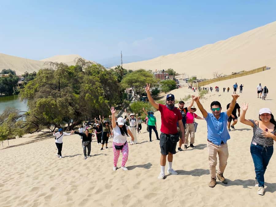 From Lima: Day trip to Paracas, Ica and Oasis Huacachina - Huacachina Oasis: Dune Buggy Ride Plus Sandboarding