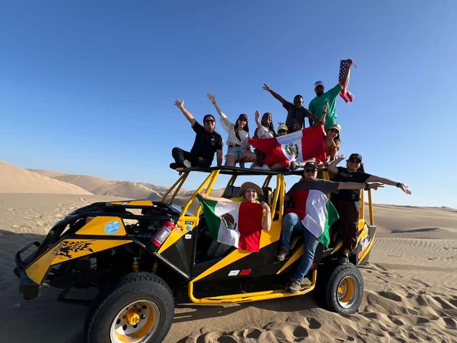 From Lima: Day trip to Paracas, Ica and Oasis Huacachina - Paracas Pier to Ballestas Islands: Sea Lions, Penguins, and El Candelabro