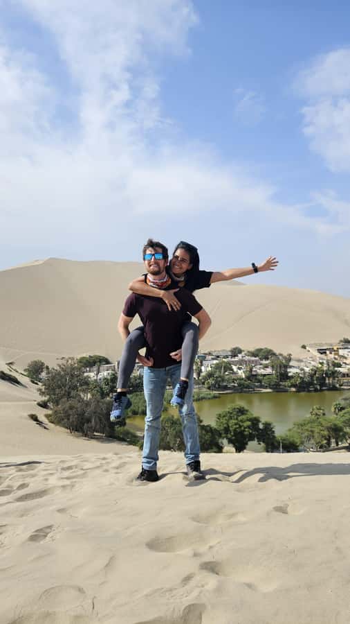 From Lima: Day Trip to Paracas, Ica & Oasis Huacachina - Ballestas Islands wildlife and El Candelabro: why this boat stop feels worth it