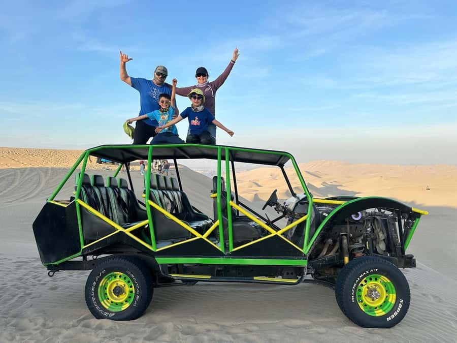 From Lima: Huacachina & Paracas Aventure Tour All Included - Ballestas Islands boat tour: sea lions, penguins, dolphins, and the Candelabra