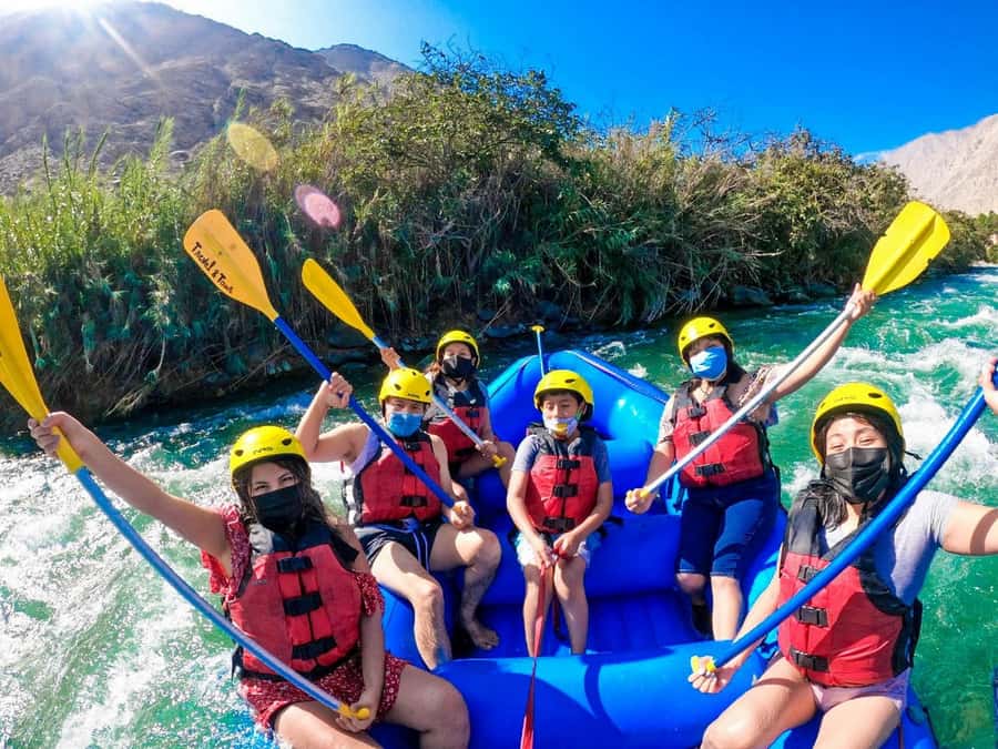 From Lima | Lunahuana River Rafting | Adventure in Canete - Lunch break in Lunahuaná: plan to pay yourself