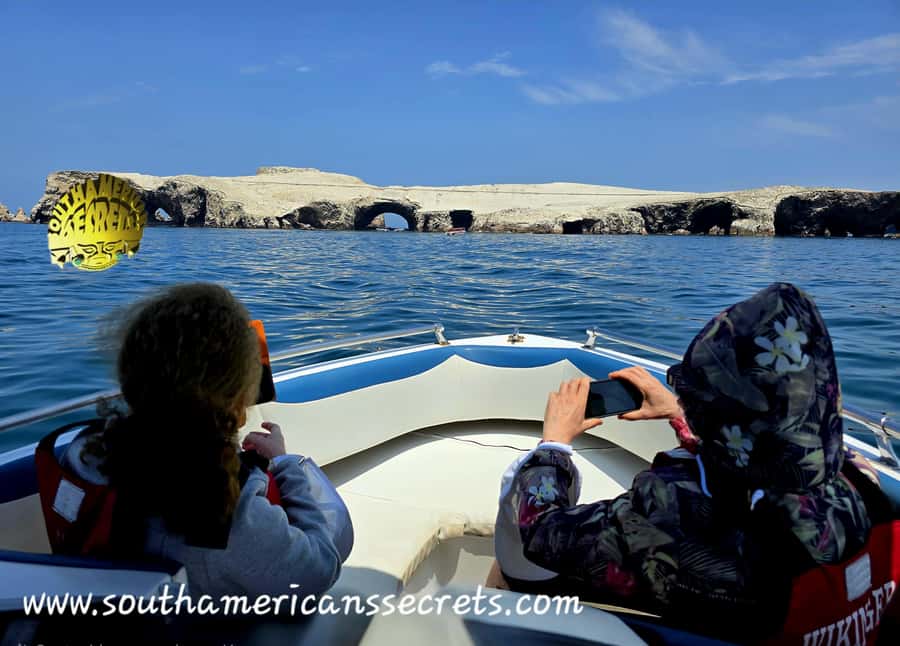 From Paracas: Ballestas Islands tour all Inclusive - Candelabro de Paracas stop: the Chandelier/Cactus geoglyph moment