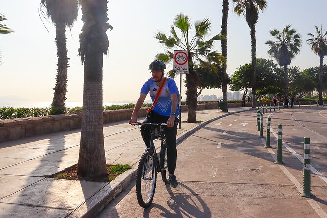 Lima Bike Tour in Miraflores & Barranco - Shared small group - Ice Cream, Coffee Break, and the Bridge of Sighs