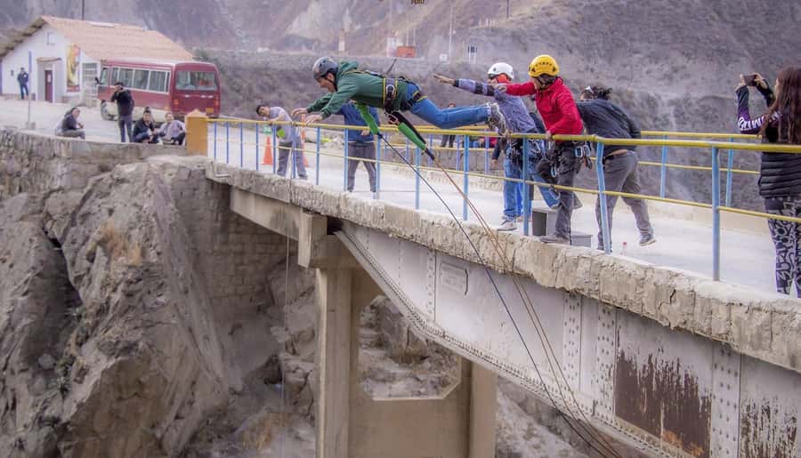 Lima: Cañon de Autisha | Explore the Center of the Earth - Optional bungee jump from Lima’s highest bridge