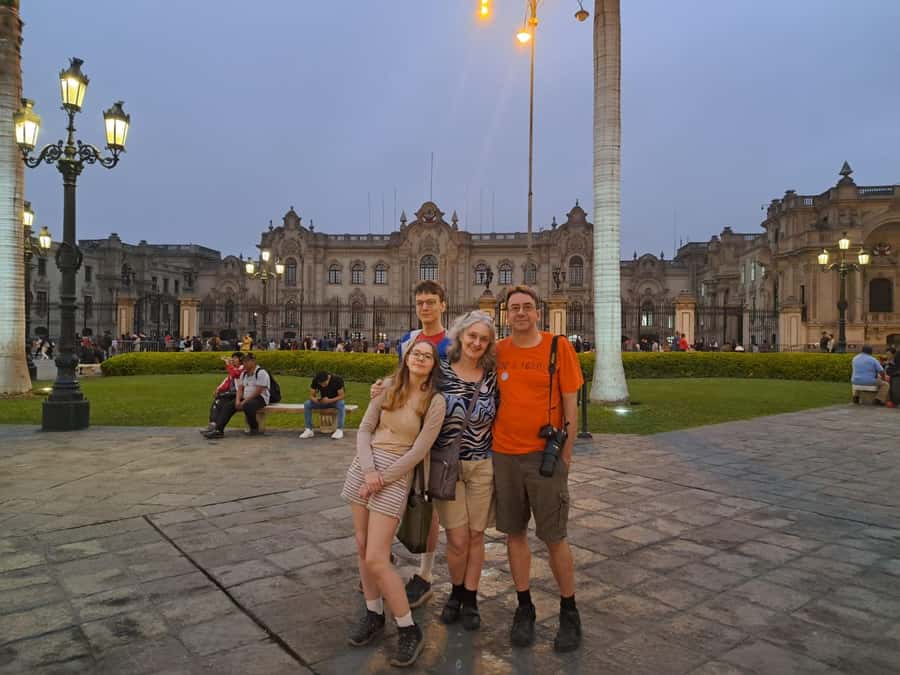 Lima: Historic Downtown, Miraflores & Catacombs Private Tour - Cercado de Lima’s main square: cathedral and power buildings