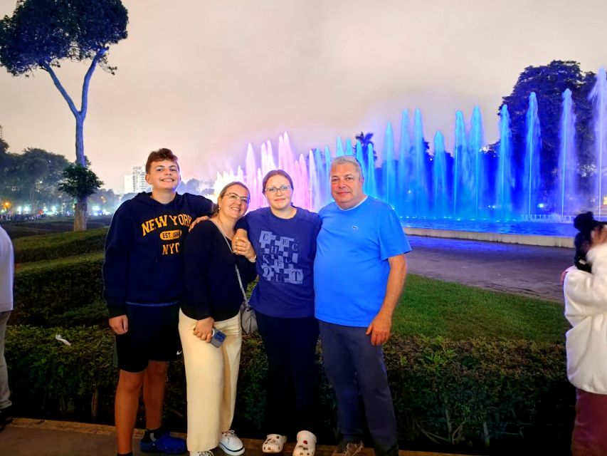 Lima: Magic Water Circuit Light Show Tour with Pickup - Timing and pace: what the 2.5-hour window feels like