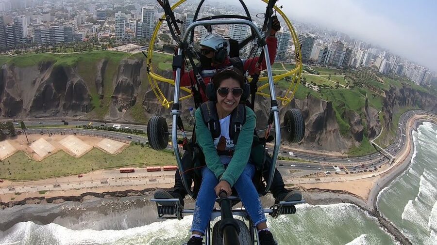 Lima: Paragliding Flight Over Costa Verde Districts - The Pre-Flight Setup: Helmet On, Safety On, Questions Ready