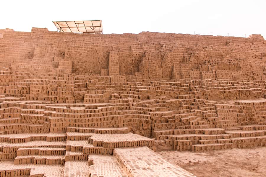 Lima: Private Tour to Huaca Pucllana and Huaca Mateo Salado - Entering Huaca Pucllana in Miraflores: The Adobe Pyramid You Can See From Afar