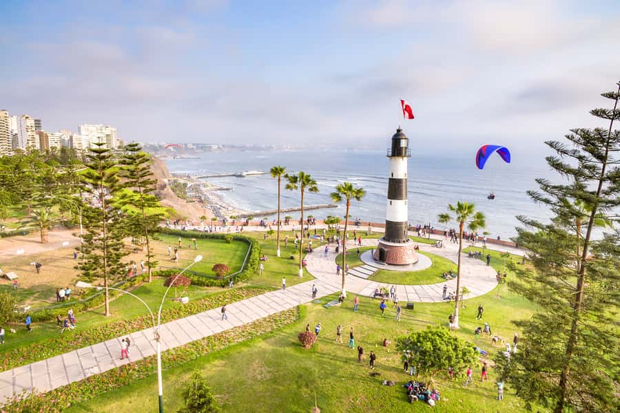 Lima: The Charm of Barranco & Pre Inca Pyramid in Miraflores - Where You Start: GOGO Biking’s Miraflores Meet Point