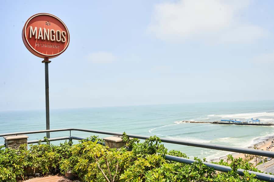 Lunch Menu at Mangos Larcomar restaurant - Tips to make it smoother when you arrive