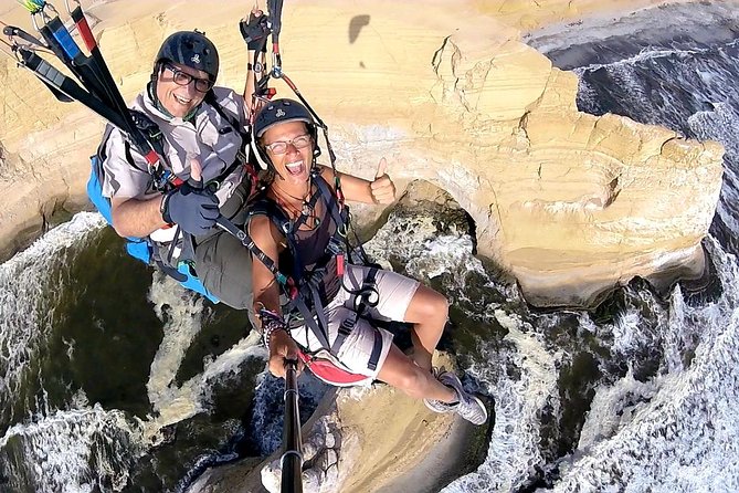 Paragliding Flight at Paracas National Reservation - Walking launch and pilot control: what you actually do during the flight