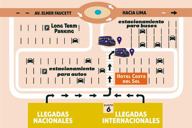 QuickLlama: Door-to-door transfer from Lima Airport to Miraflores - Jorge Chávez Airport pickup: how to avoid the classic van-finding headache