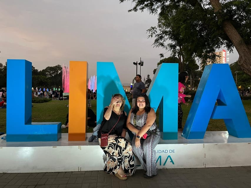Tour to the magical water circuit with dinner and dance show - Pickup and drop-off in San Isidro, Miraflores, and Barranco